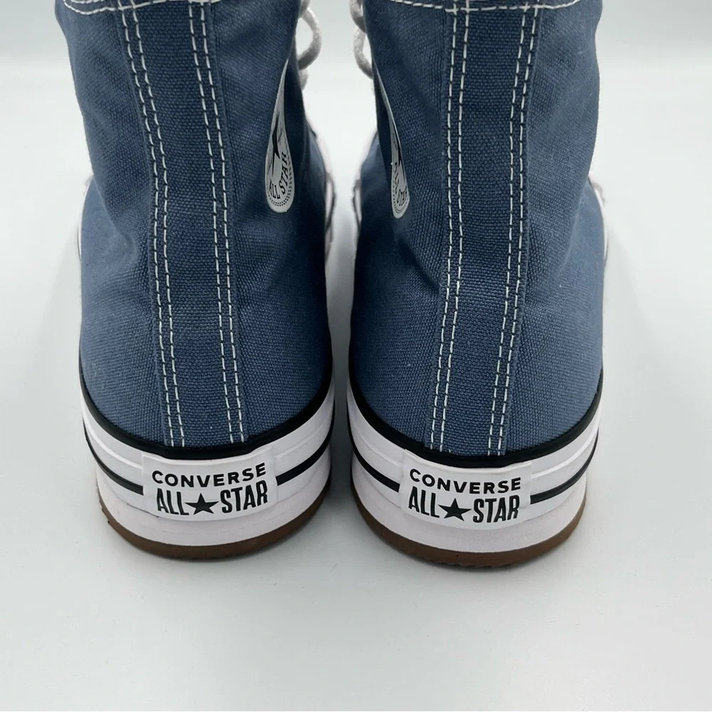 Converse Chuck Taylor All Star EVA Platform Sneaker Big Kid Size 7 Lakeside Blue